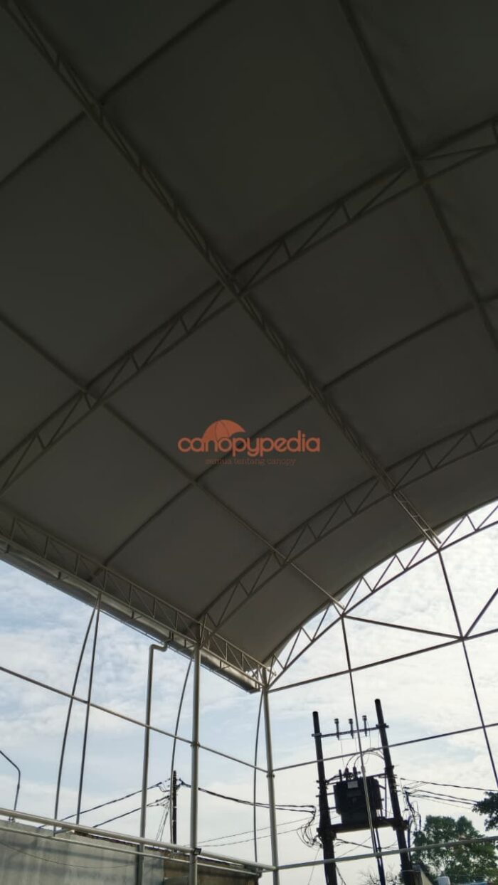 kanopi membrane lapang padael
